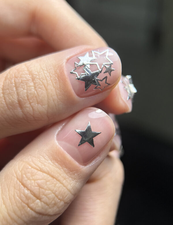 Silver Star Dream Nails - Image 3