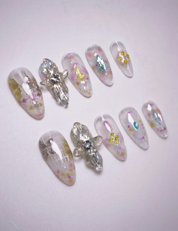 Glaze Flower Nails - Image 2