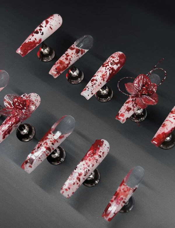 Bloodstained Bride Nails - Image 3