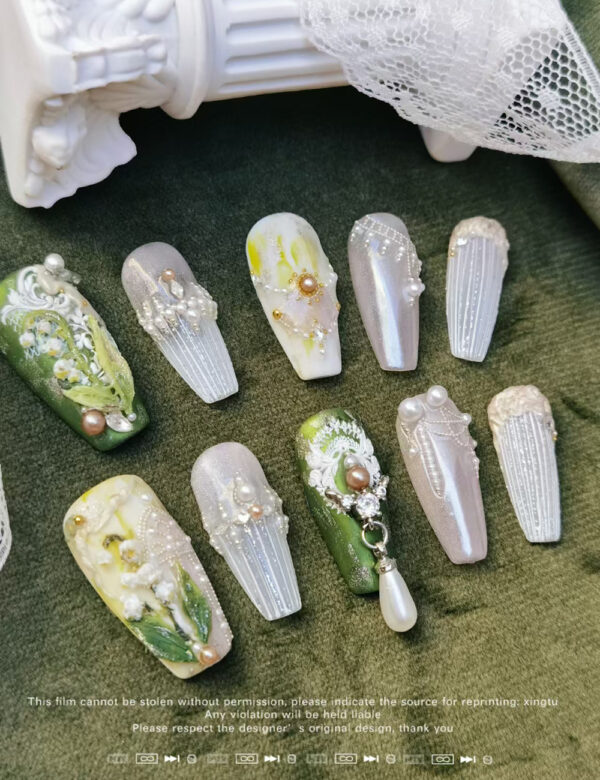 Lily of the Valley Radiance Nails - Image 2