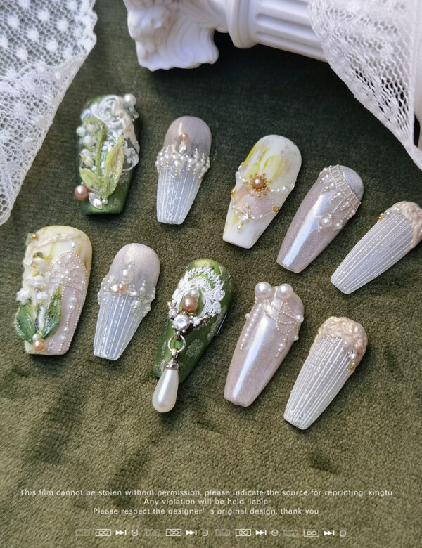 Lily of the Valley Radiance Nails - Image 3