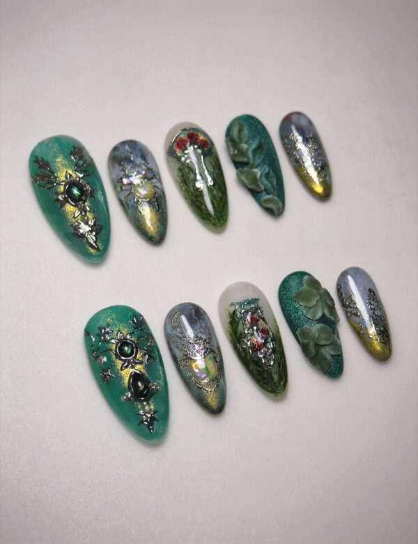 Forest Enchantment Nails - Image 2