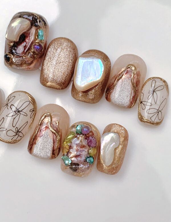 Wild Gemstone Nails - Image 3