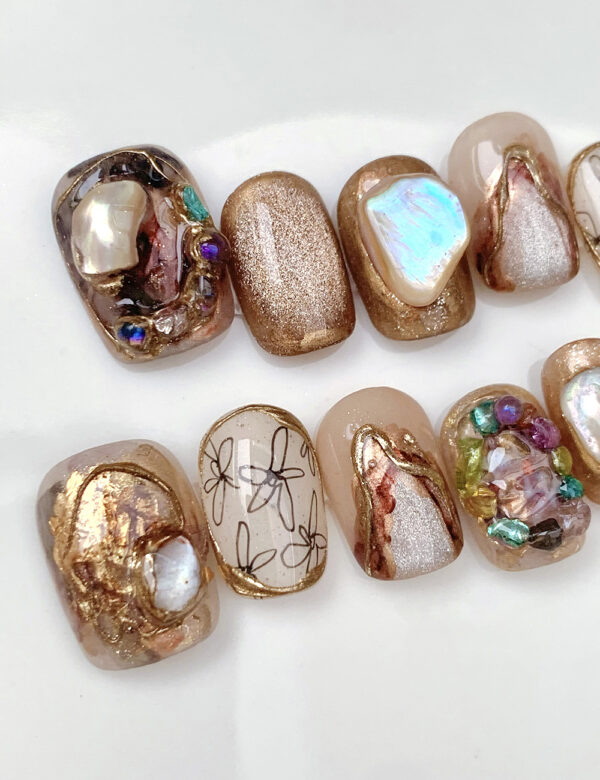 Wild Gemstone Nails - Image 2