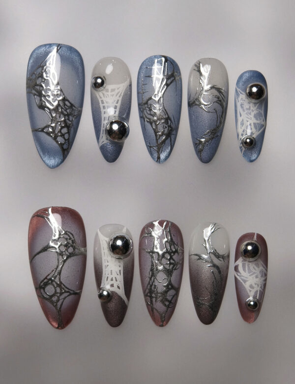 Web of Mirrors Nails