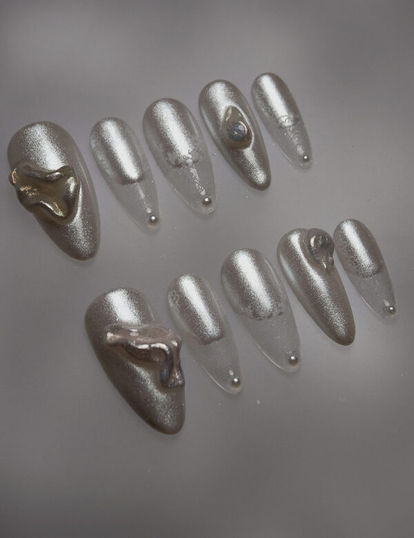 Silver Tide Nails - Image 2