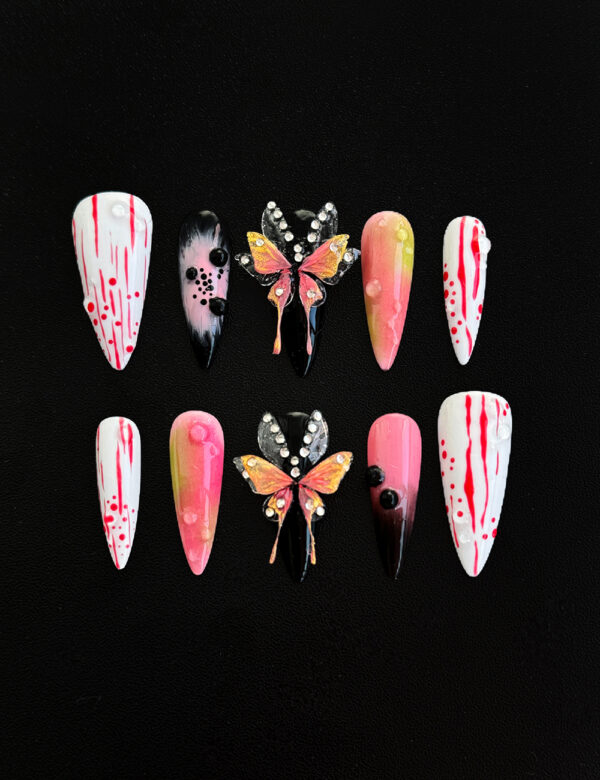 Shadow of the Butterfly  Nails - Image 3