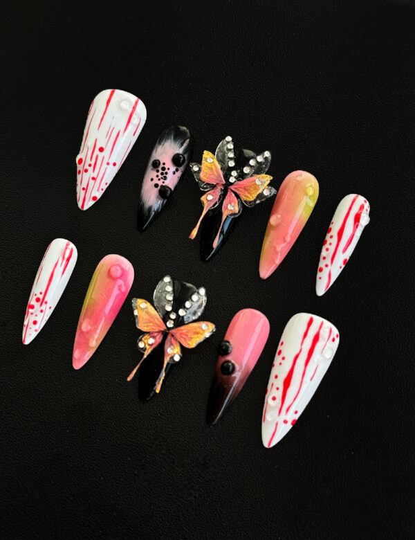 Shadow of the Butterfly  Nails - Image 2